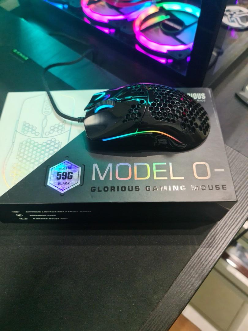 Glorious Model O Minus Glossy Computers Tech Parts Accessories Mouse Mousepads On Carousell