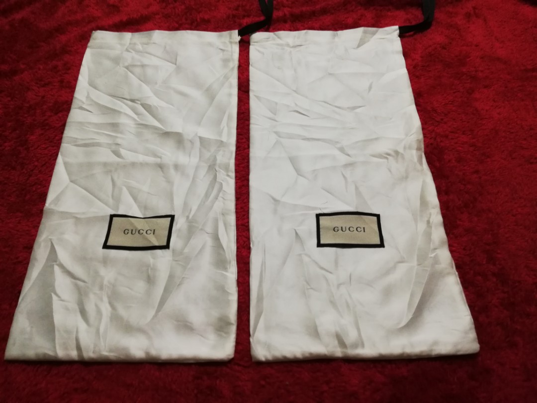 Gucci dust bag for shoes cheap