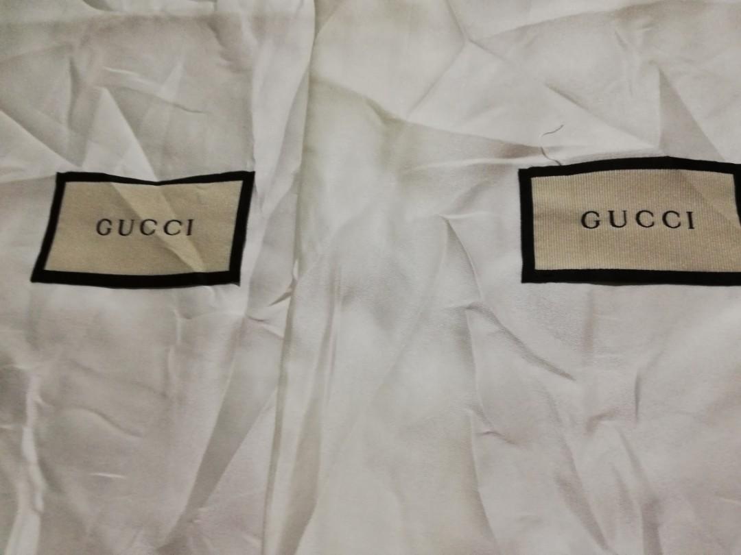 Gucci dust bag for shoes set 1 Women s Fashion Watches Accessories Other Accessories on Carousell