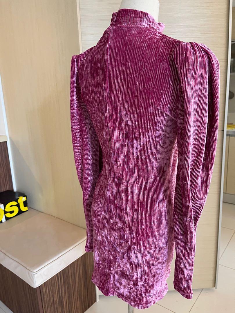 H&M pink dress, Women's Fashion, Dresses & Sets, Dresses on Carousell