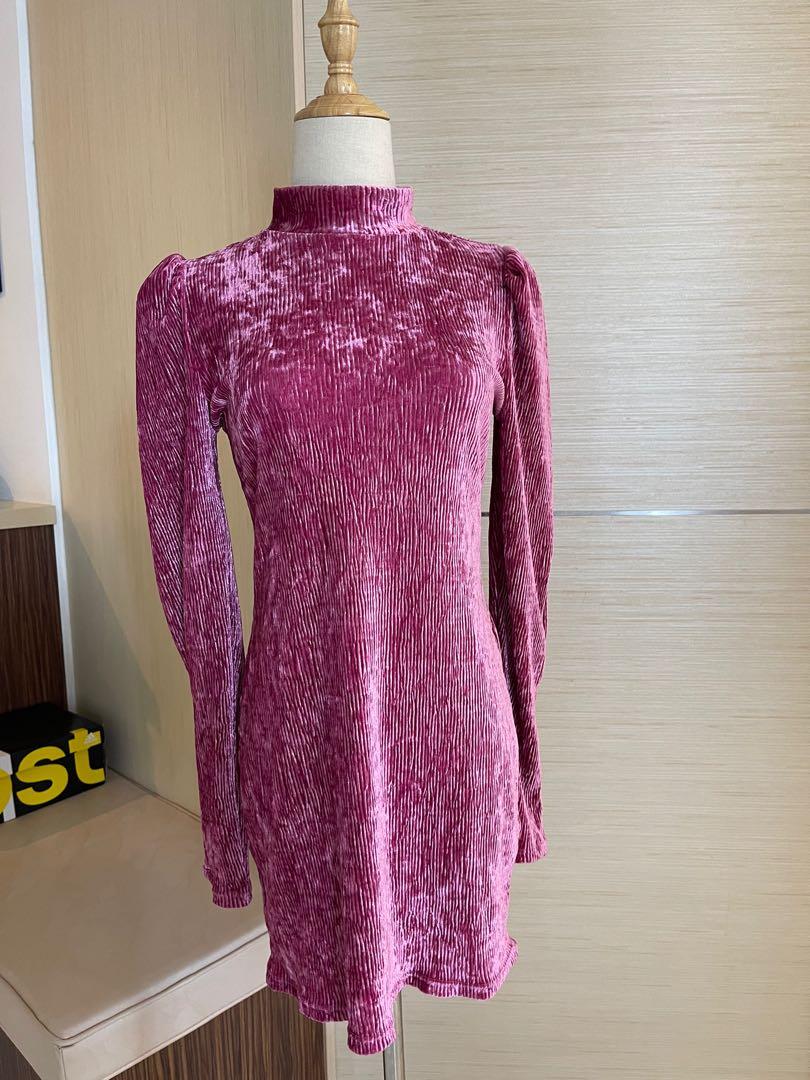H&M pink dress, Women's Fashion, Dresses & Sets, Dresses on Carousell