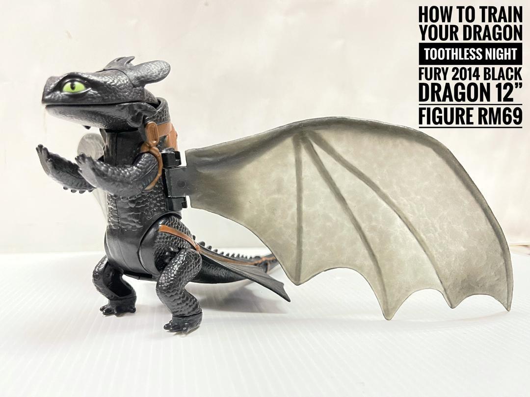 How To Train Your Dragon Toothless Night Fury 2014 Black Dragon 12