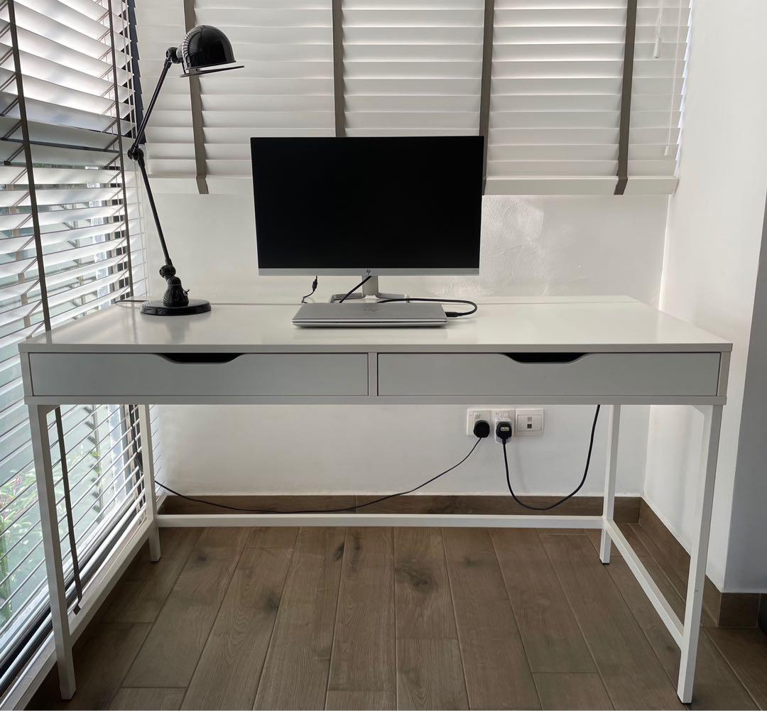 IKEA Alex Study Table, Furniture & Home Living, Furniture, Tables ...