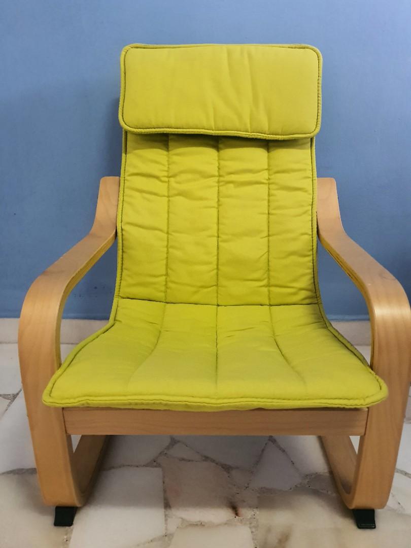 Ikea Poang Kid Chair Babies Kids Baby Nursery Kids Furniture Kids Tables Chairs On Carousell