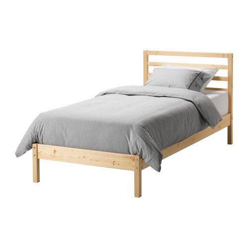 Ikea Tarva Bed Frame Pine 90x200 Cm, Does Ikea Tarva Bed Need Slats