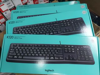 全新行貨長期現貨 Logitech K120 有線鍵盤 (中文)