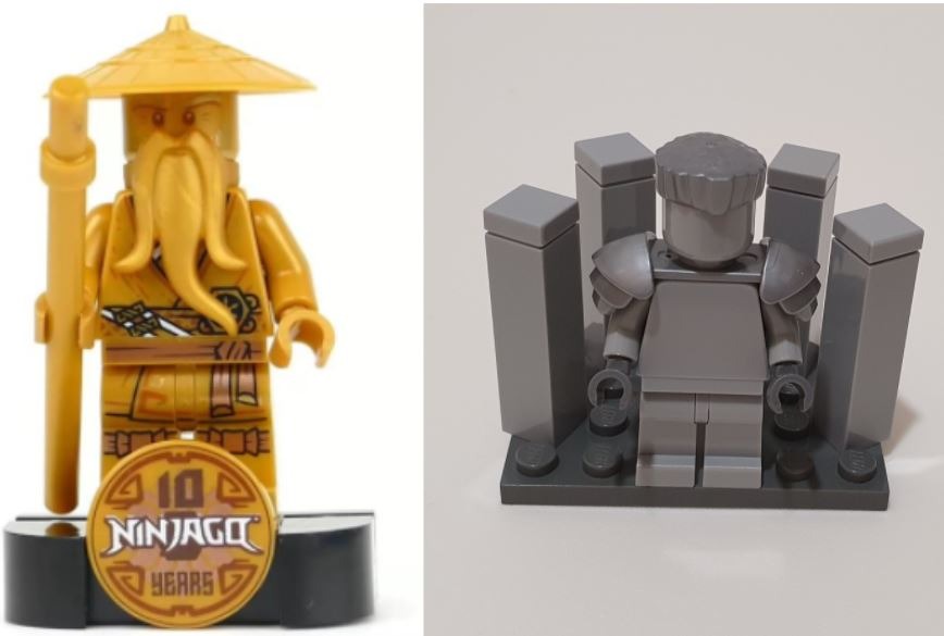 Ninjago golden hotsell wu