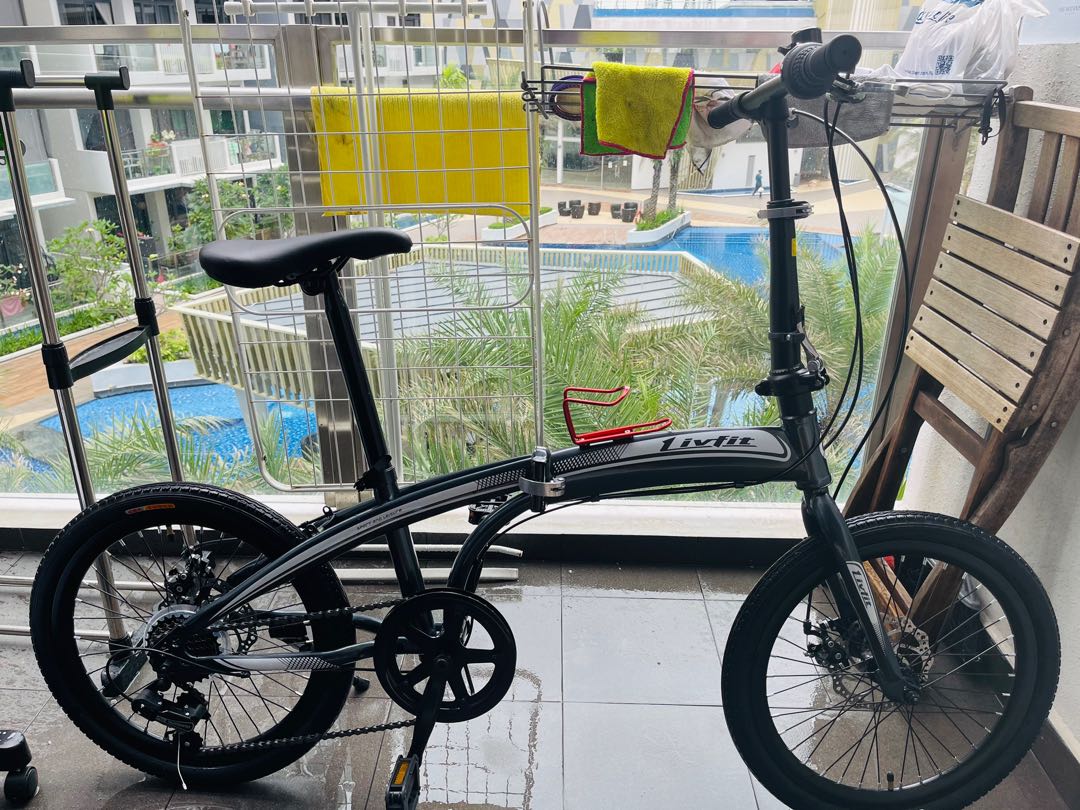 Livfit clearance foldable bicycle