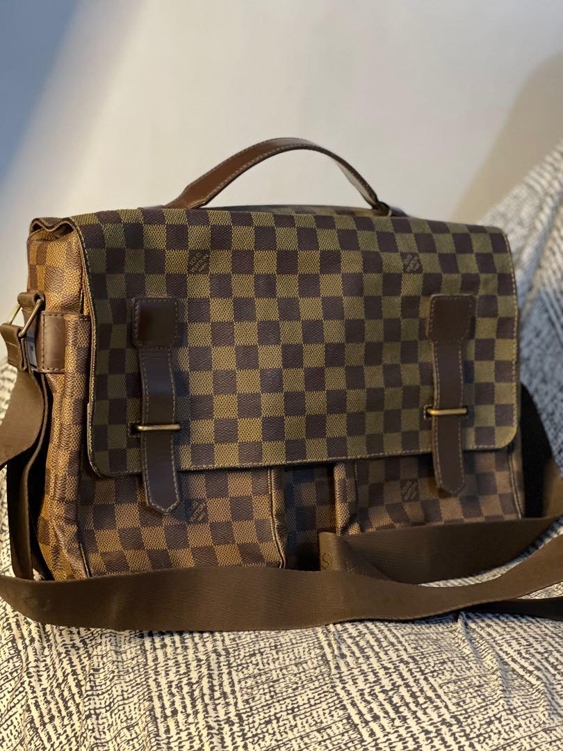 Preloved Louis Vuitton Damier Ebene Broadway Messenger Bag TH1001