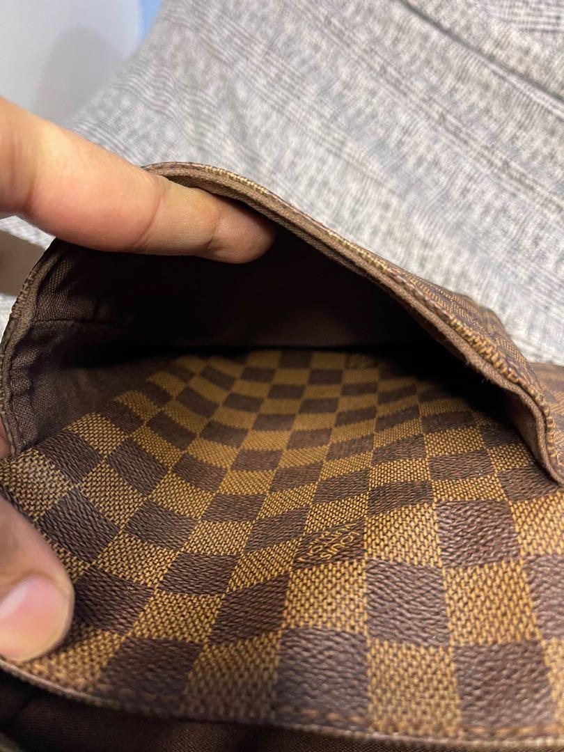 LOUIS VUITTON Broadway Damier Ebene Messenger Bag Brown - 15% OFF