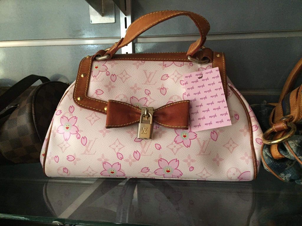 Louis Vuitton x Takashi Murakami Cherry Blossom Sac Retro Bag, myGemma, SG