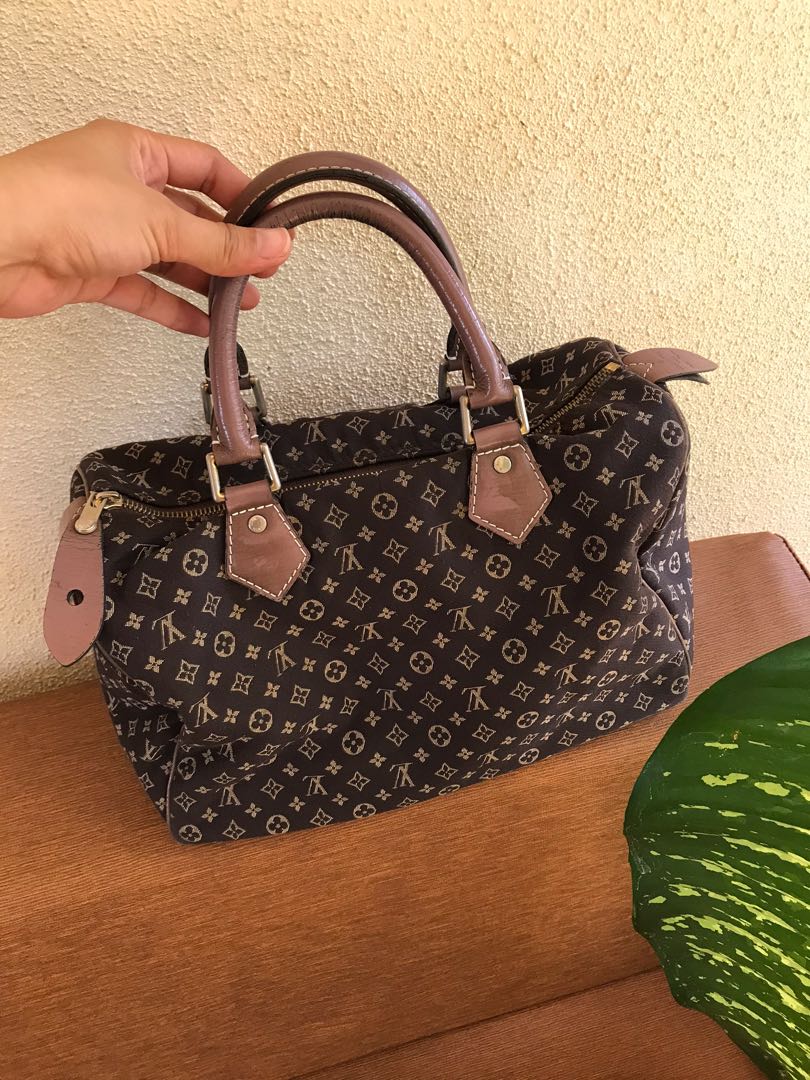 LOUIS VUITTON What's In My Bag, Mini Lin Speedy review!!! 