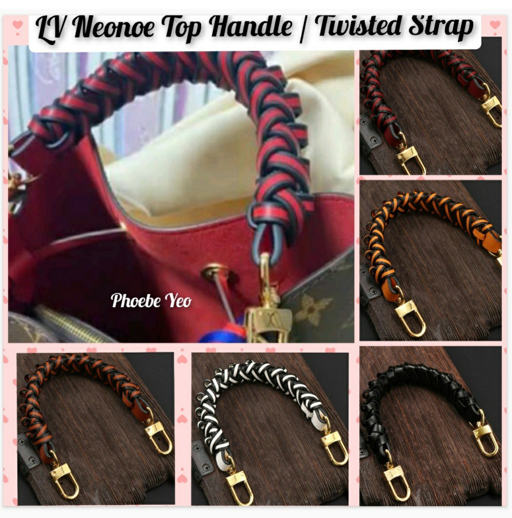  12 Inches Neonoe Top Braided Handle Strap Compatible