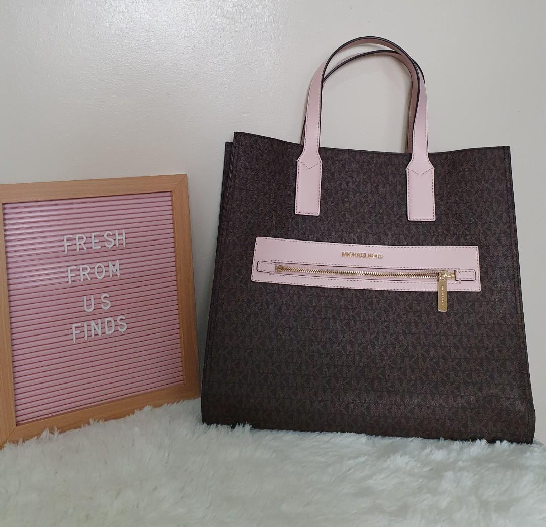 Michael Kors Kenly tote, Luxury, Bags & Wallets on Carousell