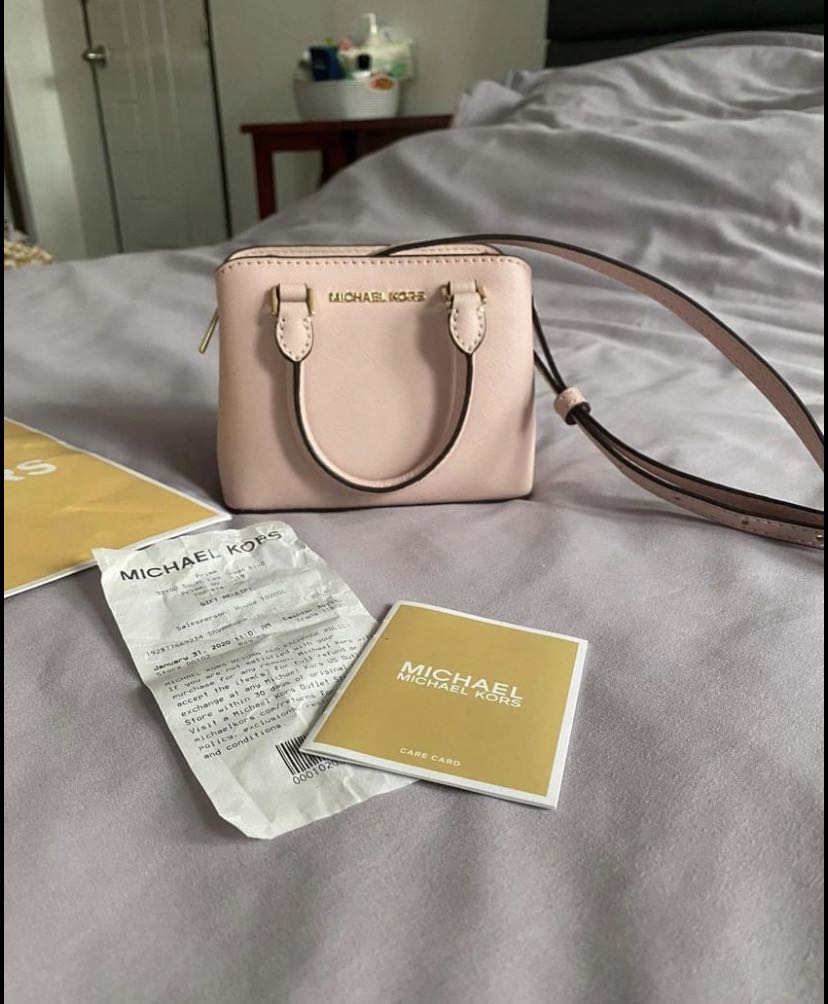 Mk mini savanna sling, Luxury, Bags & Wallets on Carousell