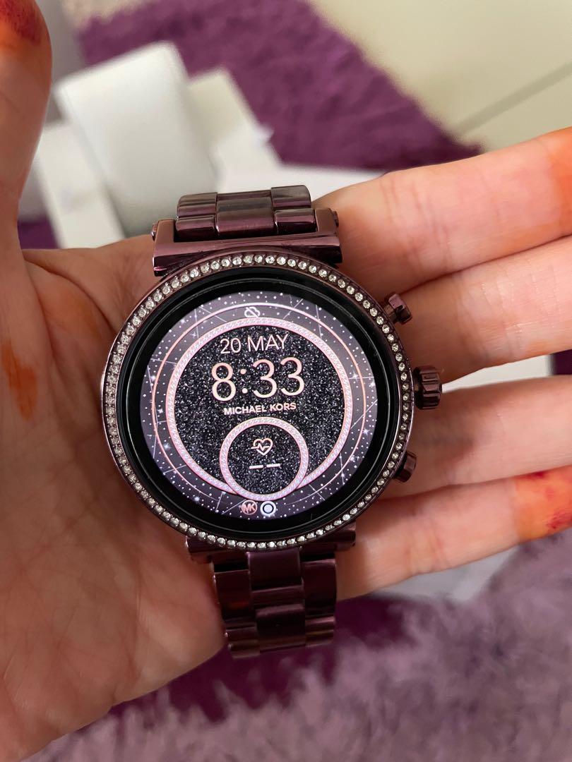 Michael Kors Smart Watch, Luxury, Watches on Carousell