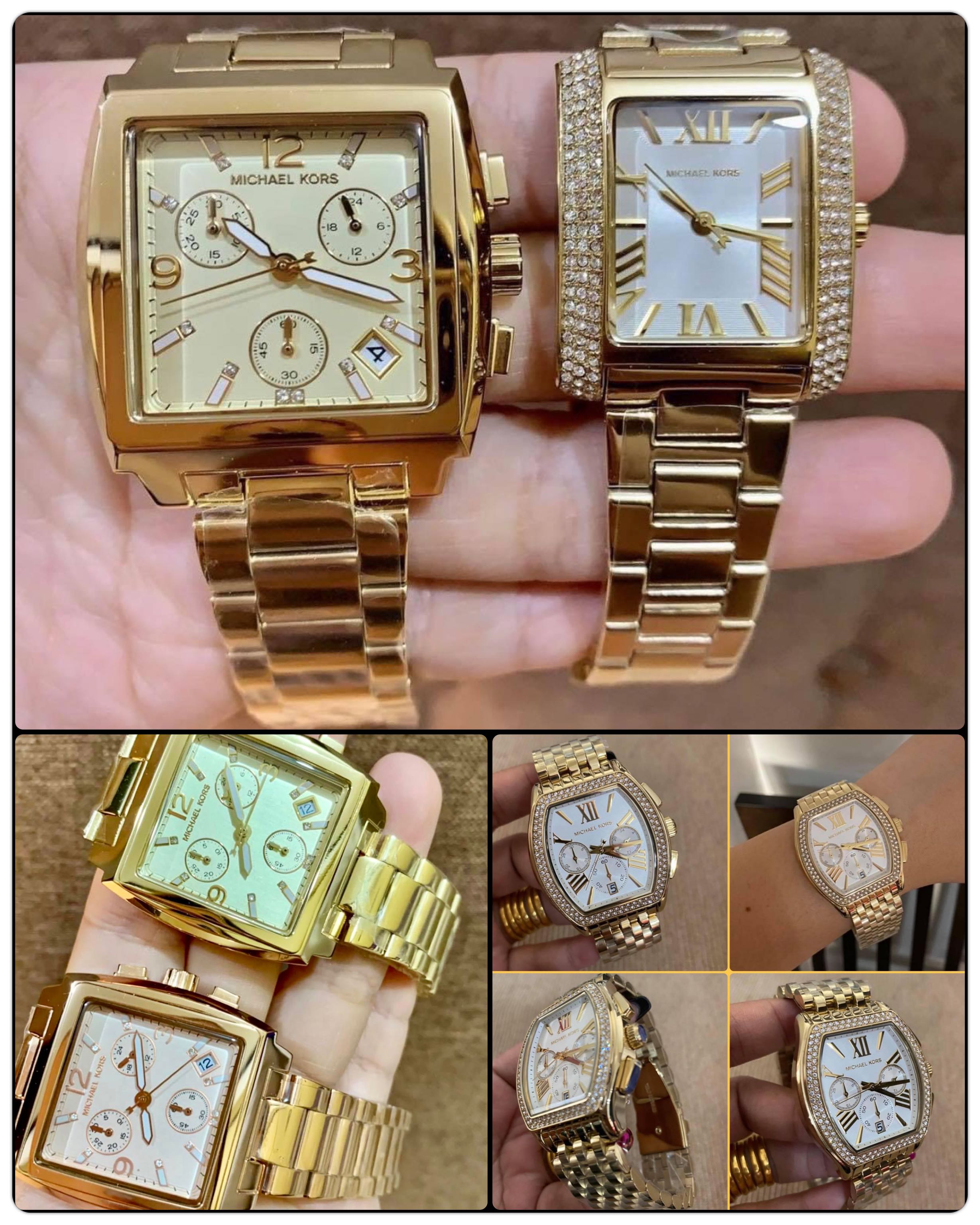 bidragyder glæde Slutning Michael kors square watch Authentic!, Women's Fashion, Watches &  Accessories, Watches on Carousell