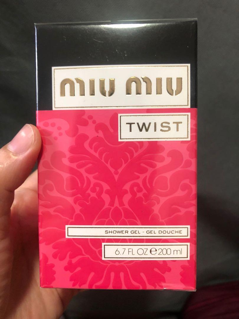Miu Miu Twist Shower Gel 200ml Beauty Personal Care Bath Body Bath On Carousell