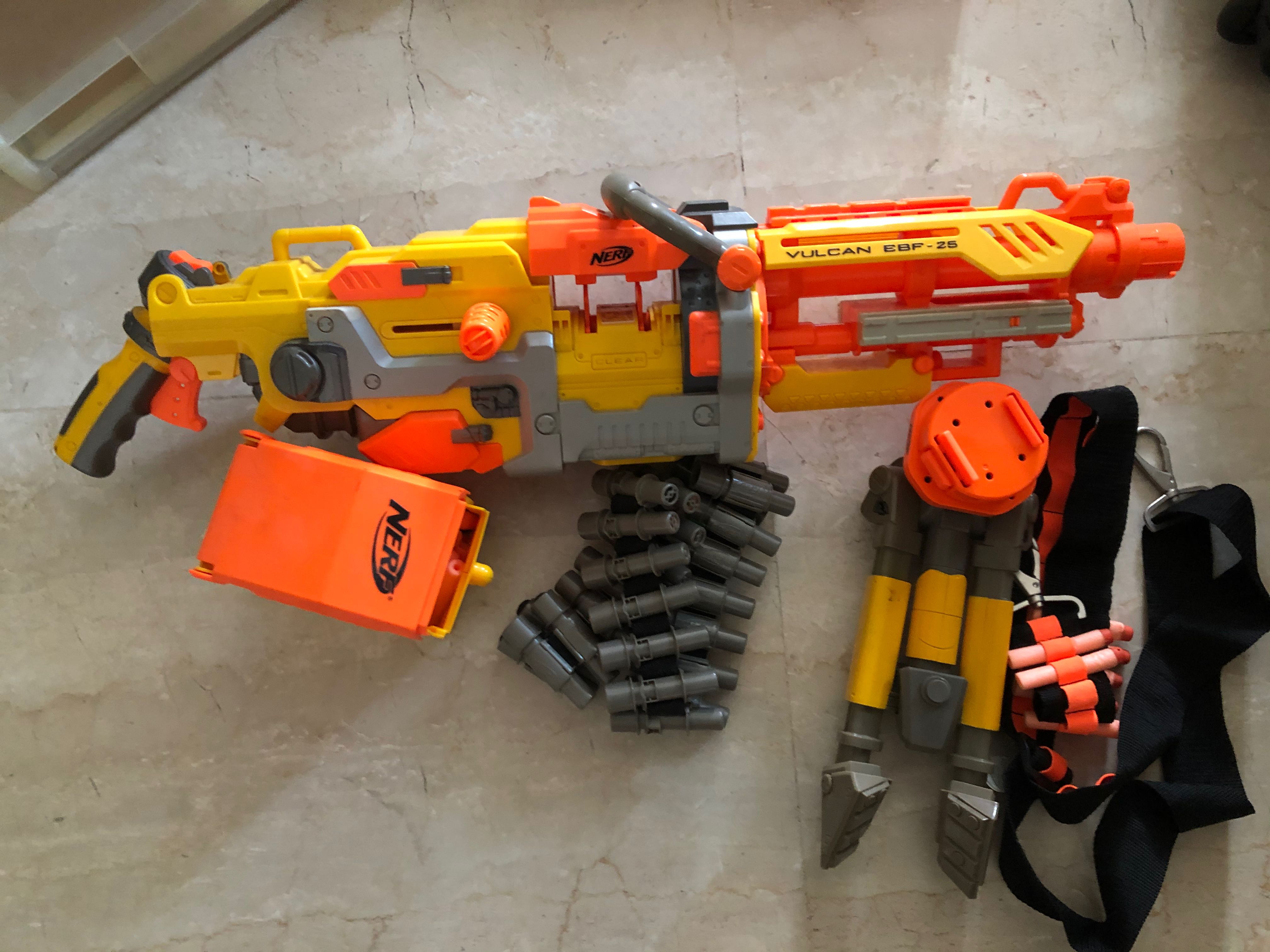 Nerf Vulcan Set, Hobbies & Toys, Toys & Games on Carousell