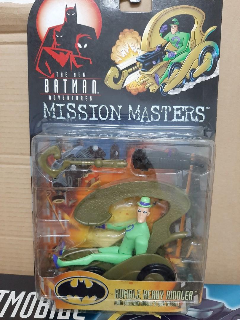 Batman Missions Riddler New Batman Adventures Series Knight Striker Batmobile Mission Masters ...
