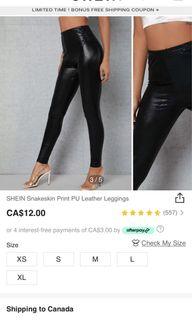 NEW Shein black pants
