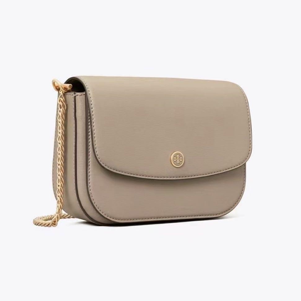 New Tory Burch Robinson Convertible Shoulder Crossbody Bag Grey, Women's  Fashion, Bags & Wallets, Purses & Pouches on Carousell