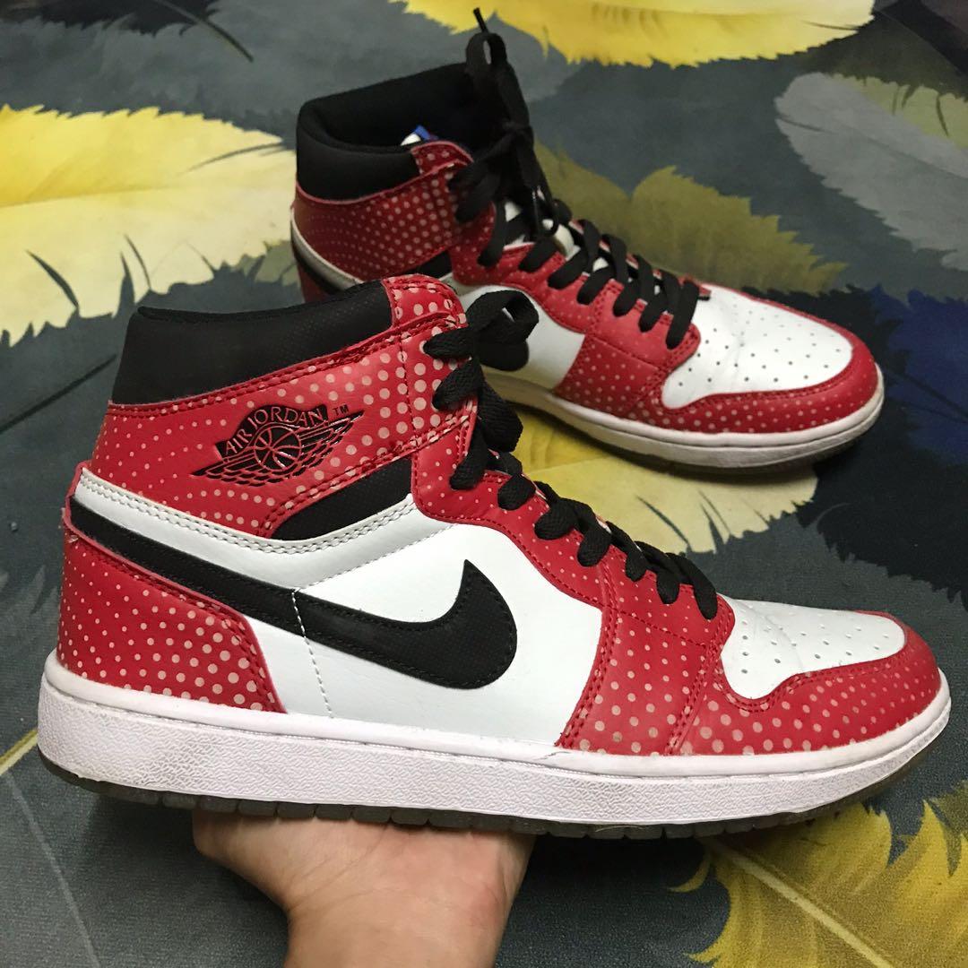 Jordan 1 on sale spiderman 3m