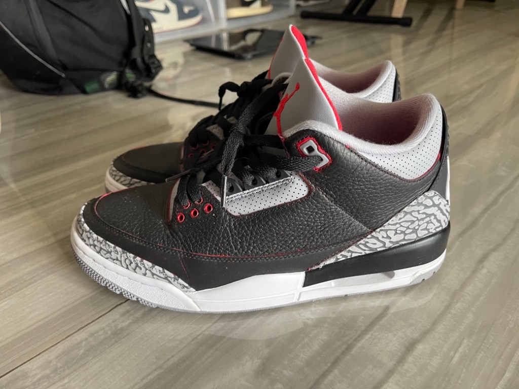 Jordan 3 black cement backpack sale