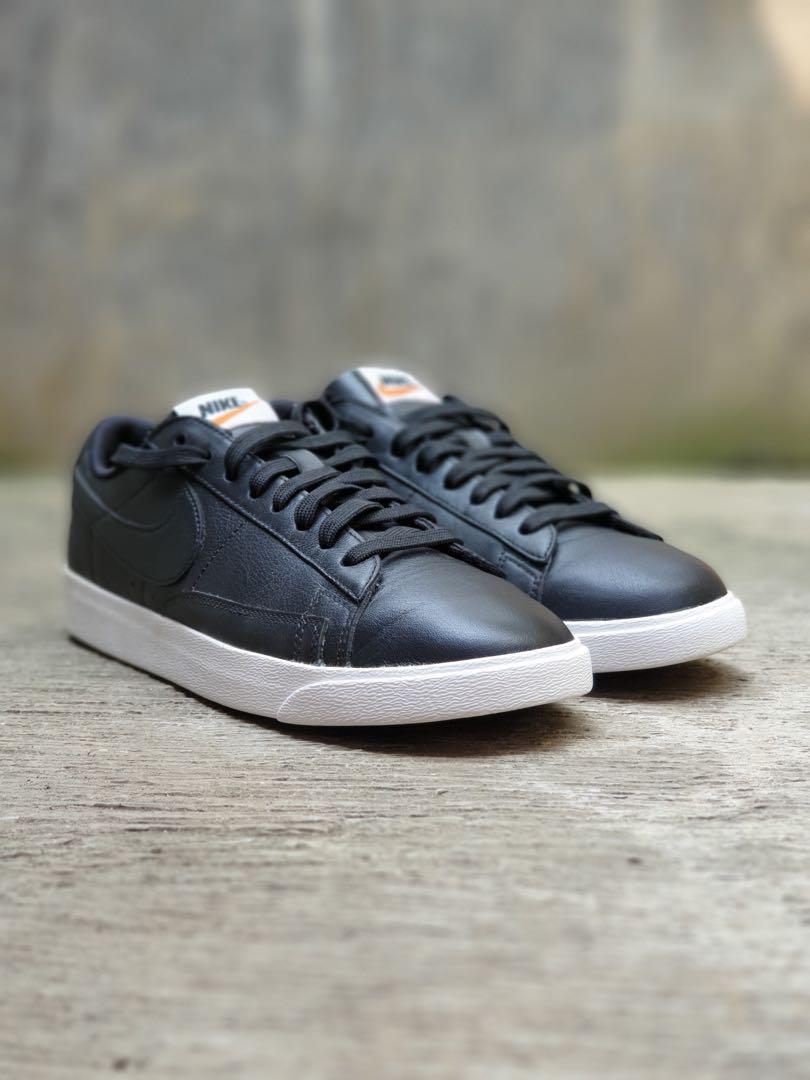 Blazer low leather black online