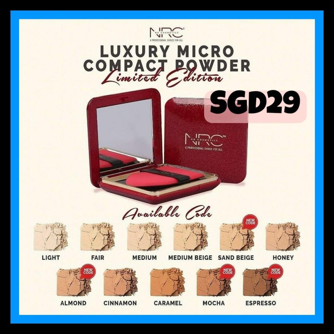 Nrc Luxury Micro Compact Powder Beauty Personal Care Face Makeup On Carousell