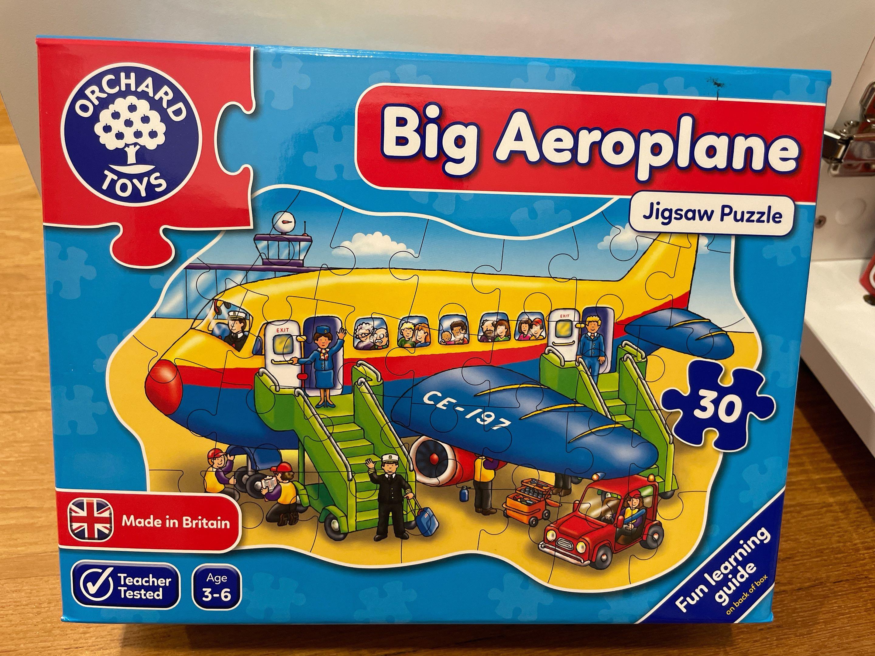 Disney aeroplane jigsaw puzzle for 2 year old's 