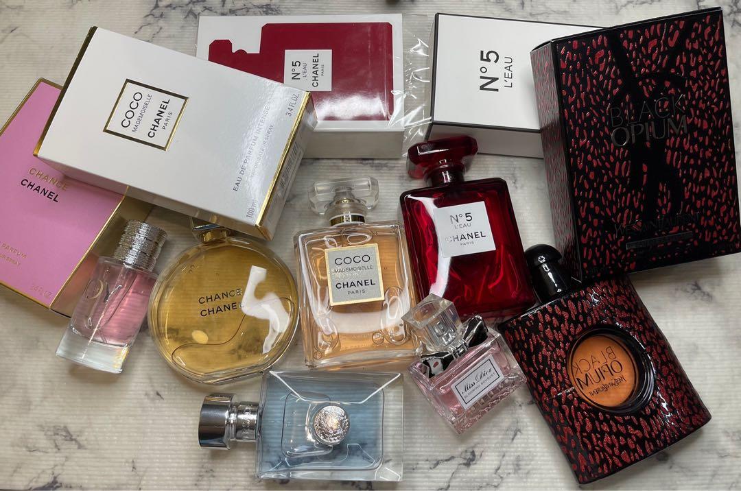 Perfumes Collection//Dior YSL CHANEL VERSACE, Beauty & Personal 