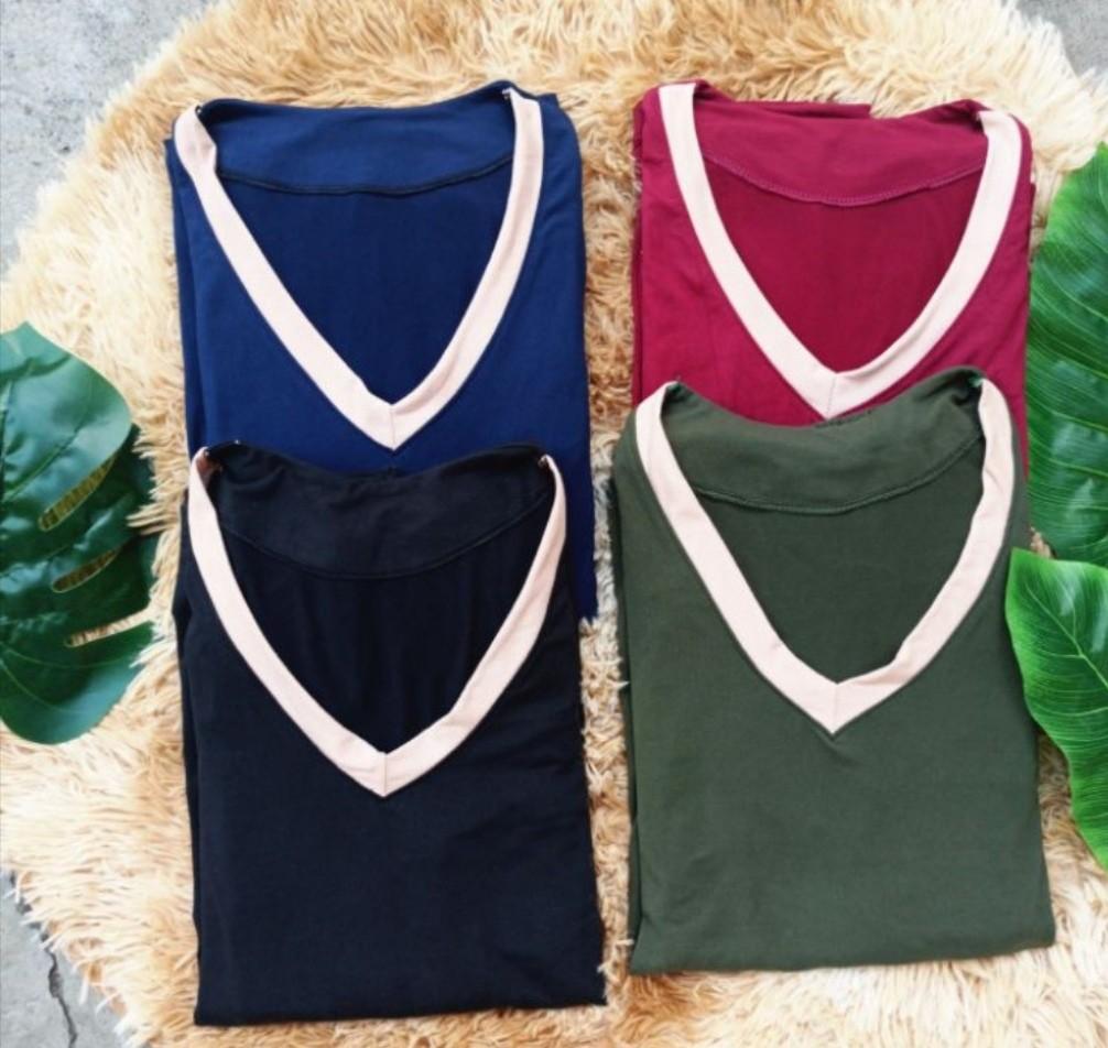 plus size terno tokong (Category: Sets or Coordinates) located in Binangonan. Submitted by ziababyweasatbp (Listing ID 1088834714, Image 2). Description: PANG BAHAY TERNO "CATHY TERNO" PLUS SIZE FIT From LARGE TO XXL description: vneck top below knee pants with 2 side pockets fabric: soft cotton spandex COMFY TO WEAR. 240.