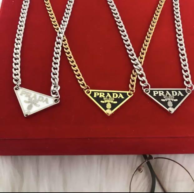 Prada Necklace, Women's Fashion, Jewelry & Organisers, Necklaces on  Carousell