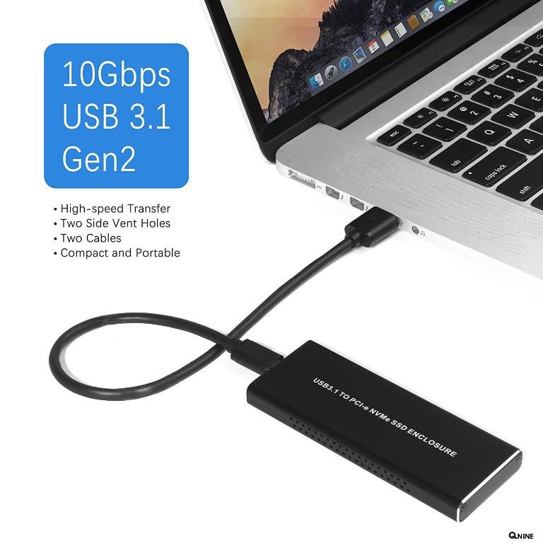 Qnine best sale nvme enclosure