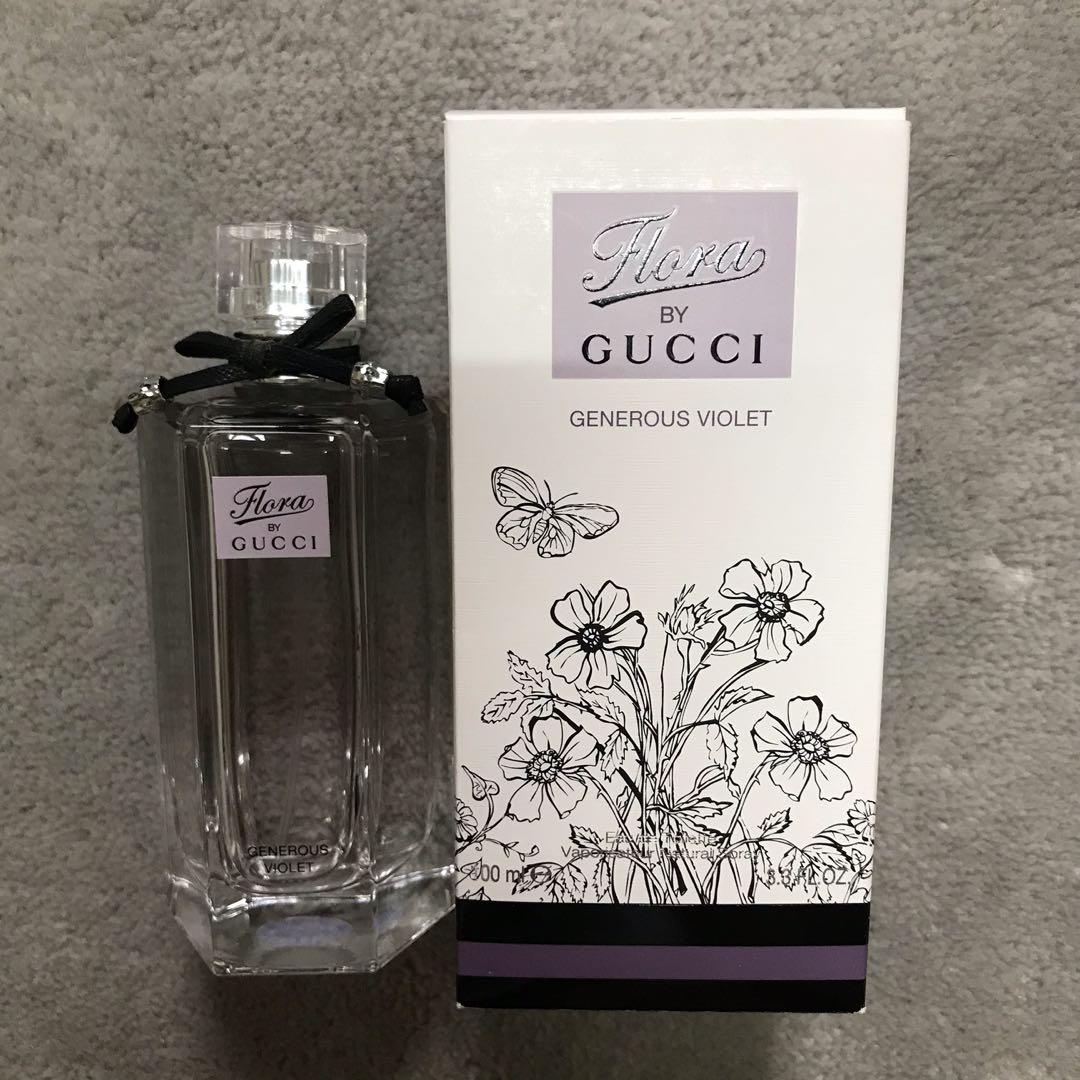 RARE GUCCI FLORA GENEROUS VIOLET 100ML