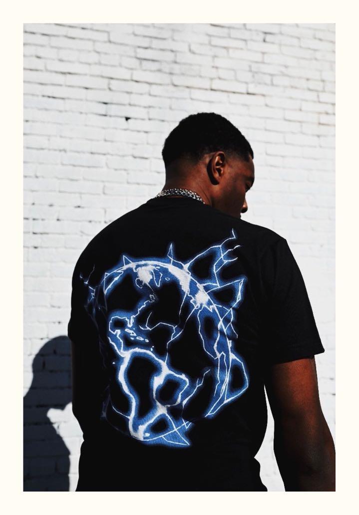 Revenge Lightning Tee Blue⚡️, Men's 