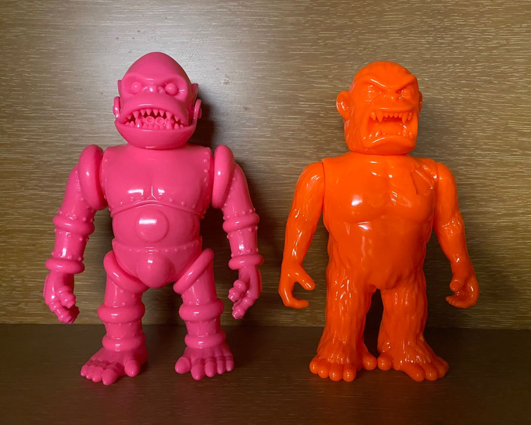 Shameless toy 無良玩具猩猩素體sofubi 搪膠, 興趣及遊戲, 玩具& 遊戲