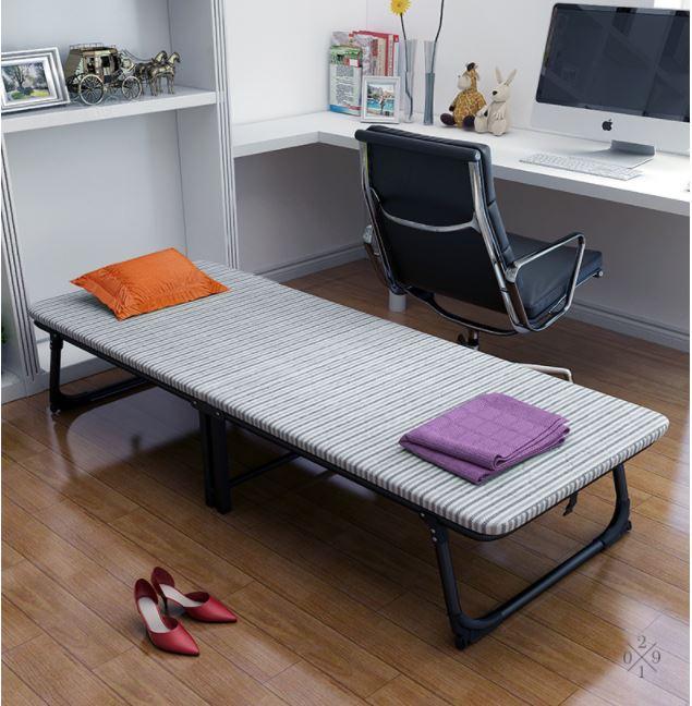 Simple Folding Bed Adult Office Lunch Break Travel Outdoor, 50 OFF