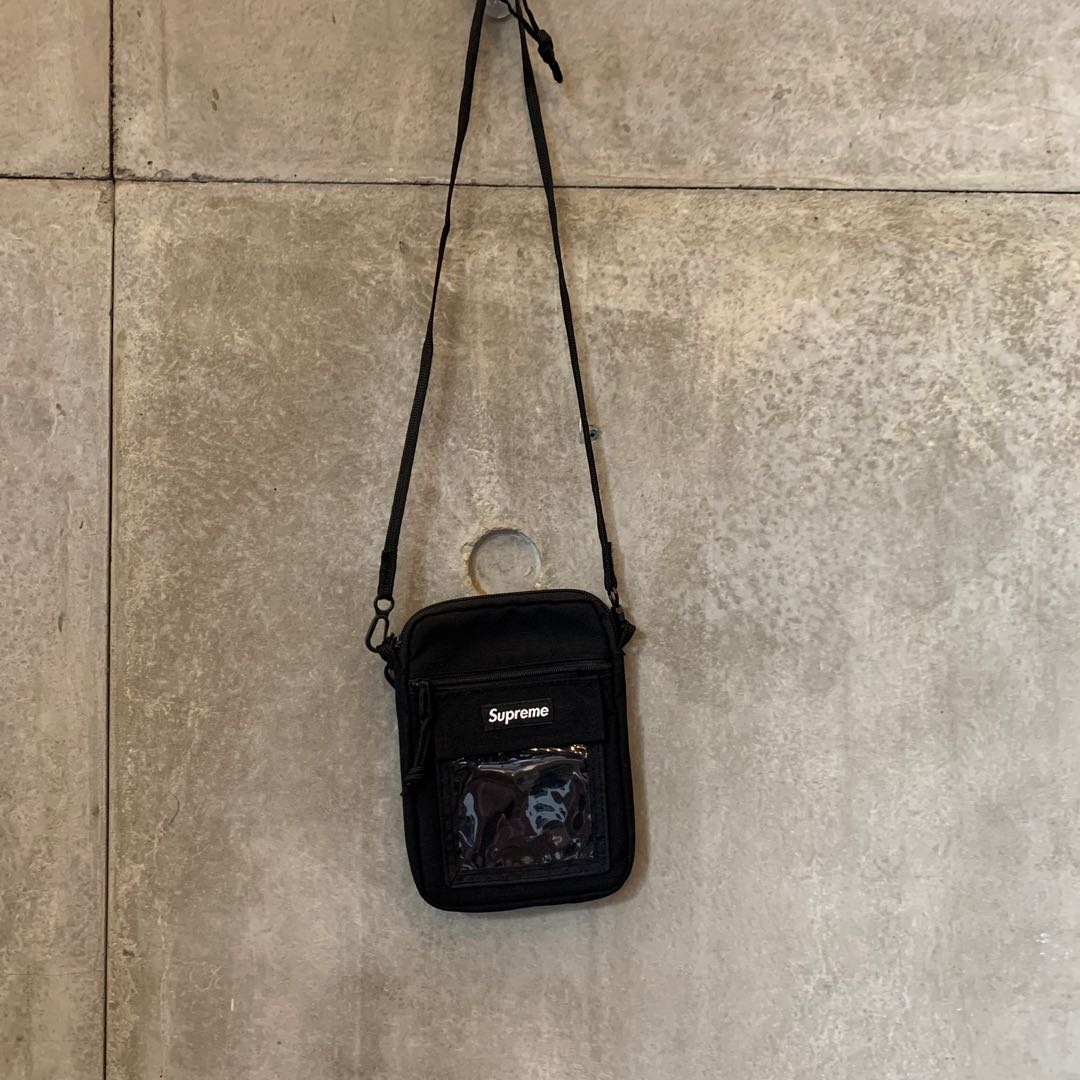 Supreme SS19 Utility pouch (Black), 女裝, 手袋及銀包, 多用途袋
