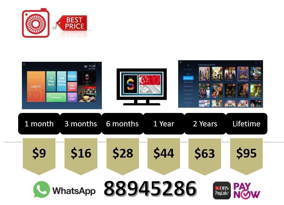 Sybertv IPTV for all Android devices, Everything Else on Carousell