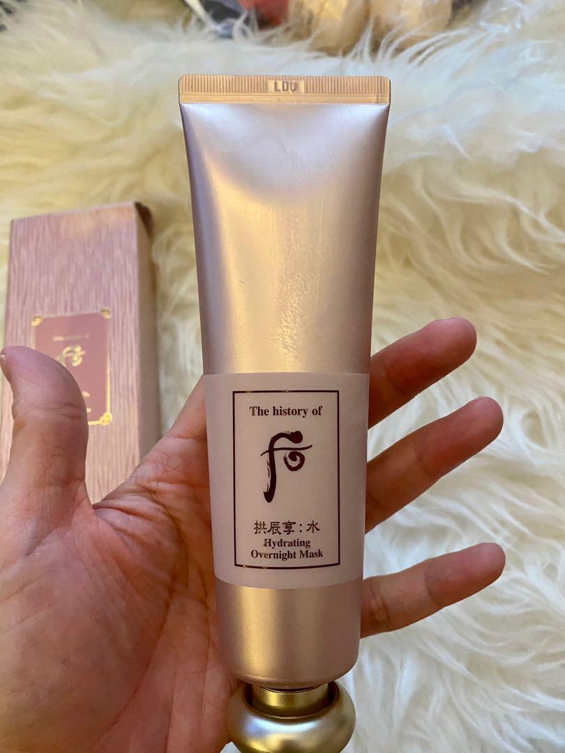 The history of whoo sleeping mask, Beauty & Personal Care, Face, Face The history of whoo sleeping mask, Beauty & Personal Care, Face, Face