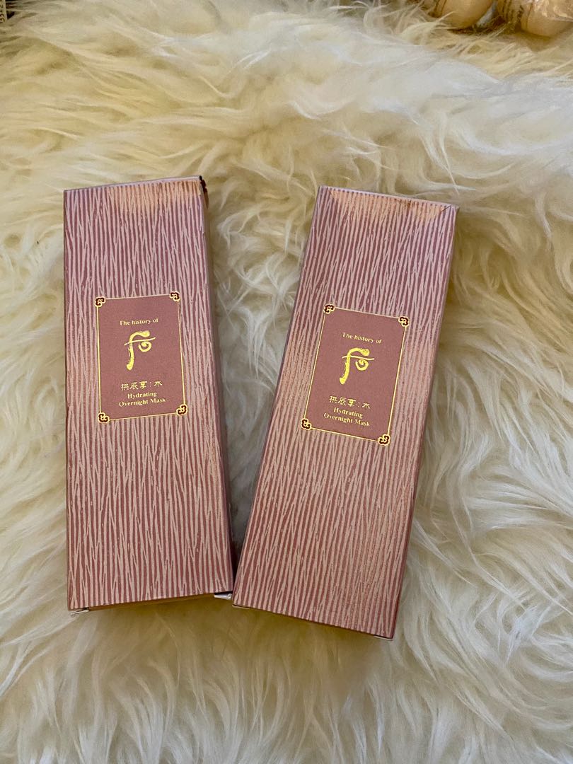 The history of whoo sleeping mask, Beauty & Personal Care, Face, Face The history of whoo sleeping mask, Beauty & Personal Care, Face, Face