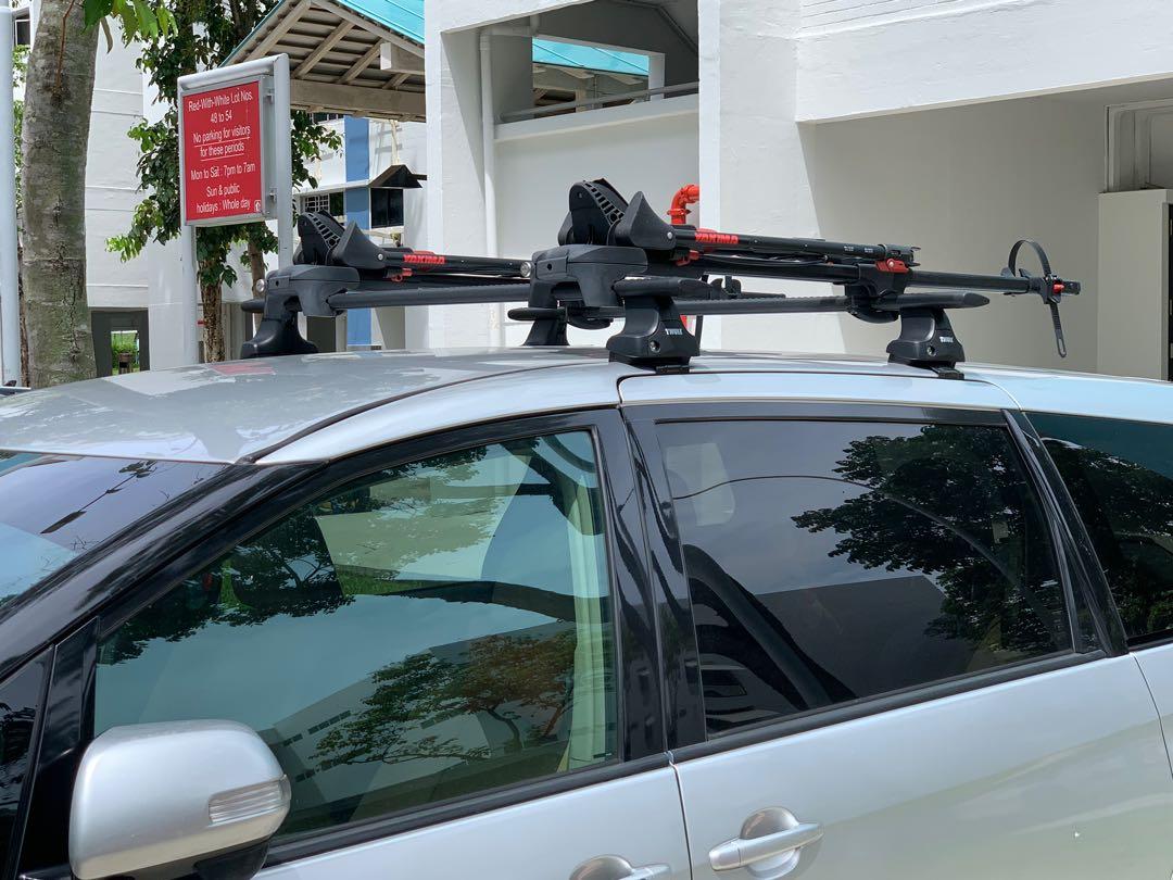 Toyota estima roof outlet bars
