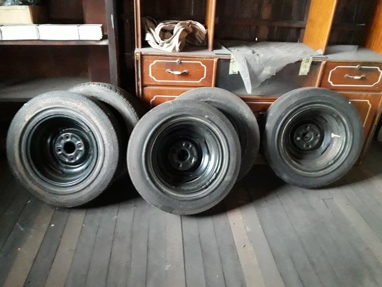 Tire Steel Rims 13 Inch For Sale Car Parts Accessories Mags And Tires On Carousell