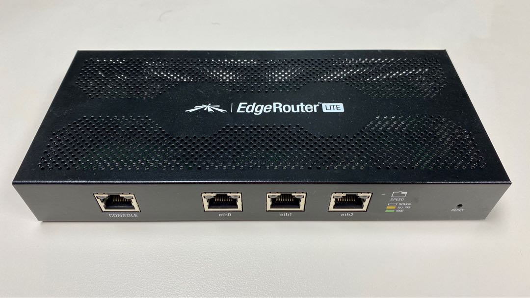 Ubiquiti EdgeRouter Lite, 電腦＆科技, 電腦周邊及配件, Wifi及上網相關產品 Carousell