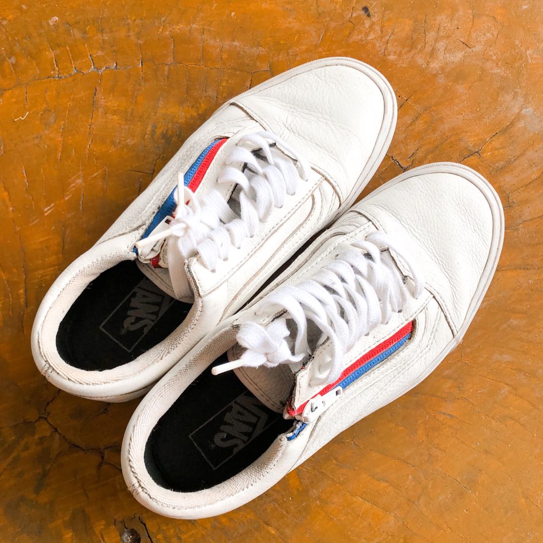 vans premium leather old skool