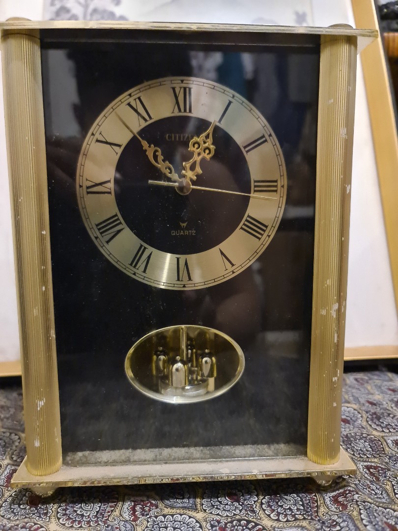 Vintage citizen clock, Furniture & Home Living, Home Decor, Clocks on  Carousell