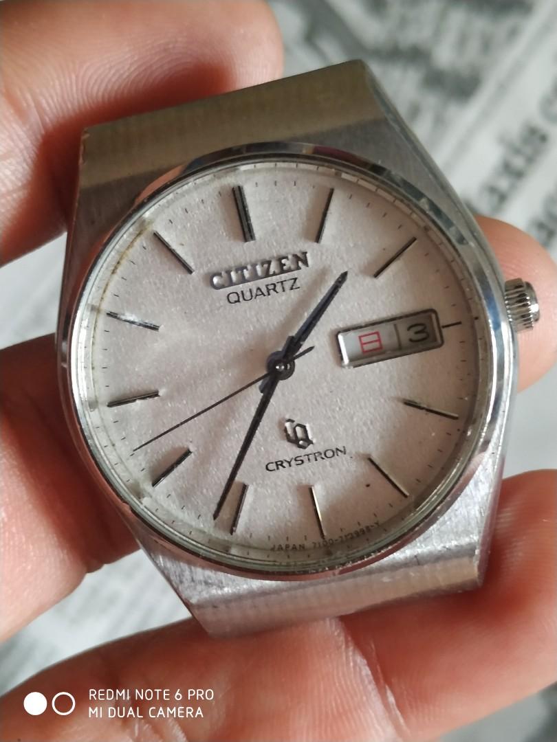 Citizen crystron shop watch