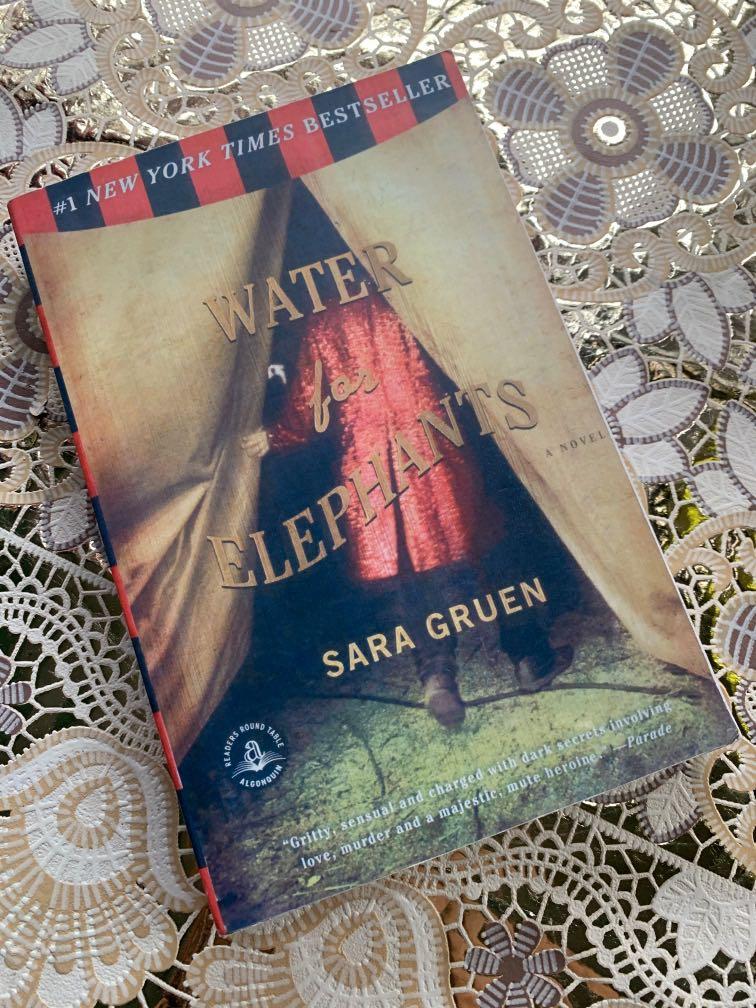 Water for Elephants by Sara Gruen, Hobbies & Toys, Books & Magazines ...